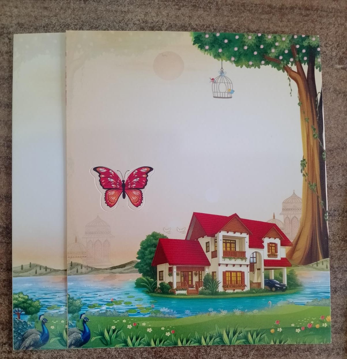 House warming invitation card design 5