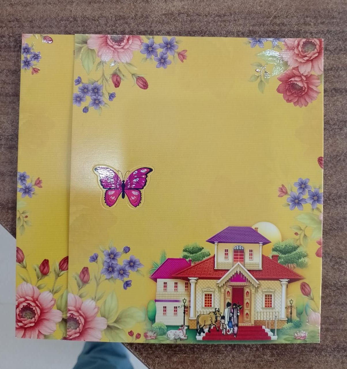 House warming invitation card design 6