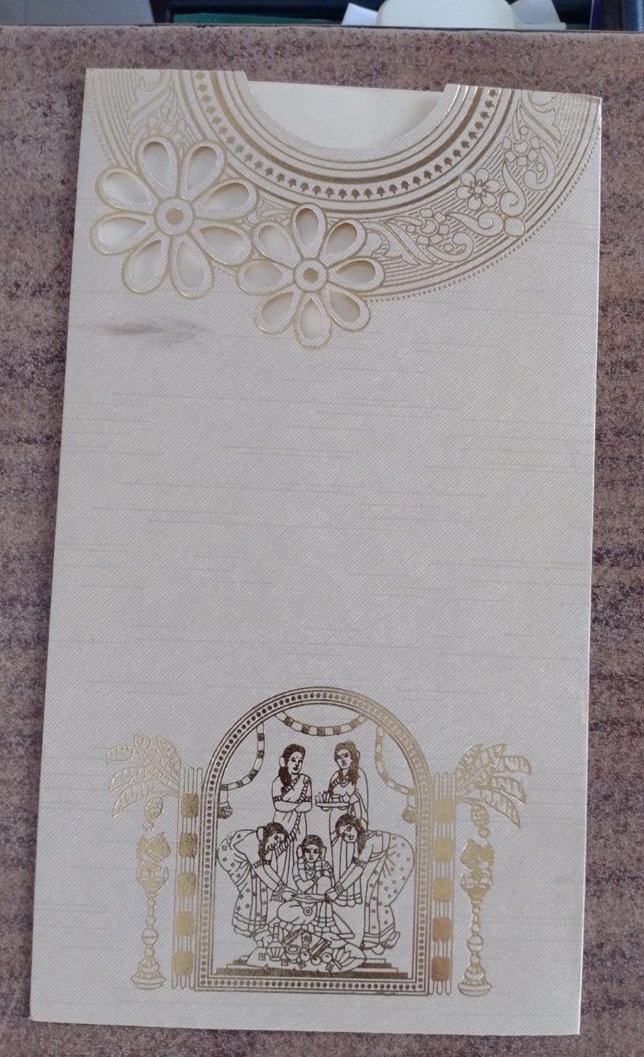 Puberty function invitation card design 13