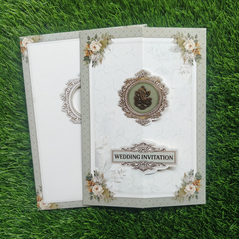 Wedding invitation card design 7