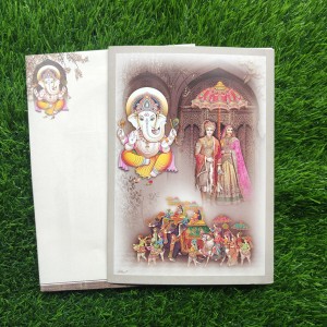 Wedding invitation card design 9