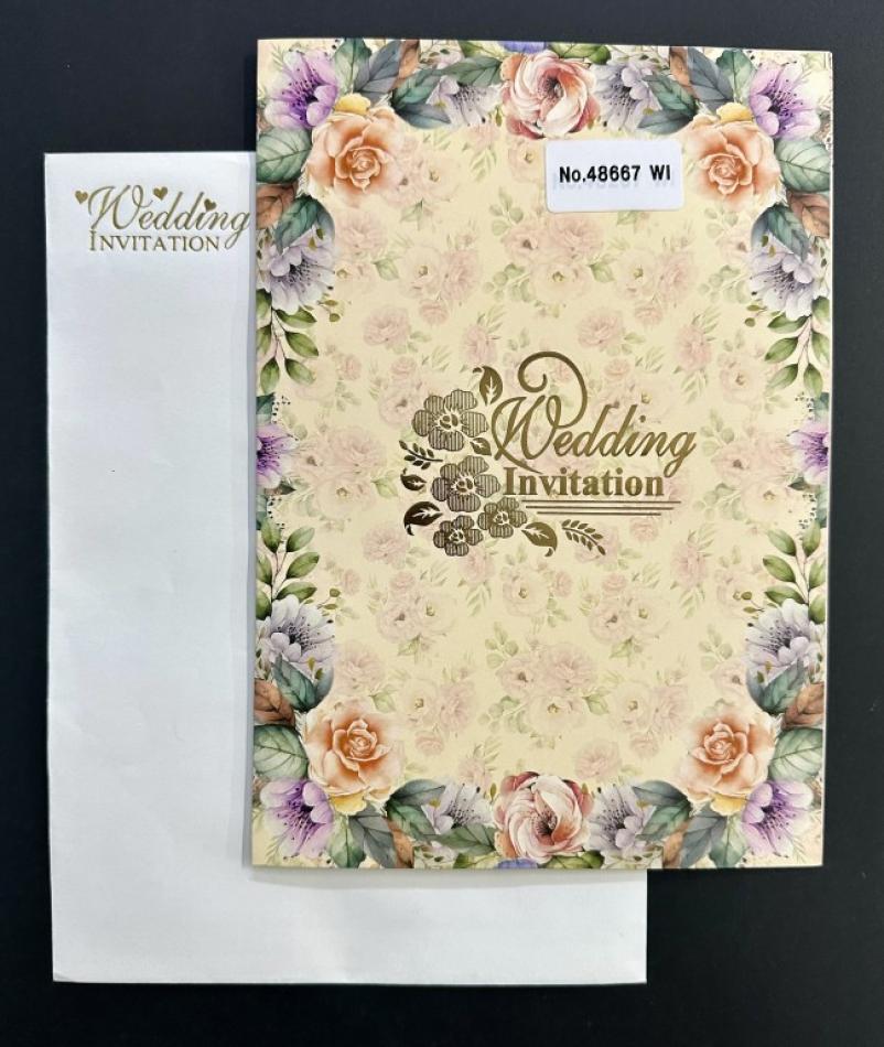 Wedding invitation card design 18