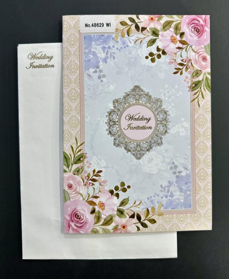 Wedding invitation card design 20
