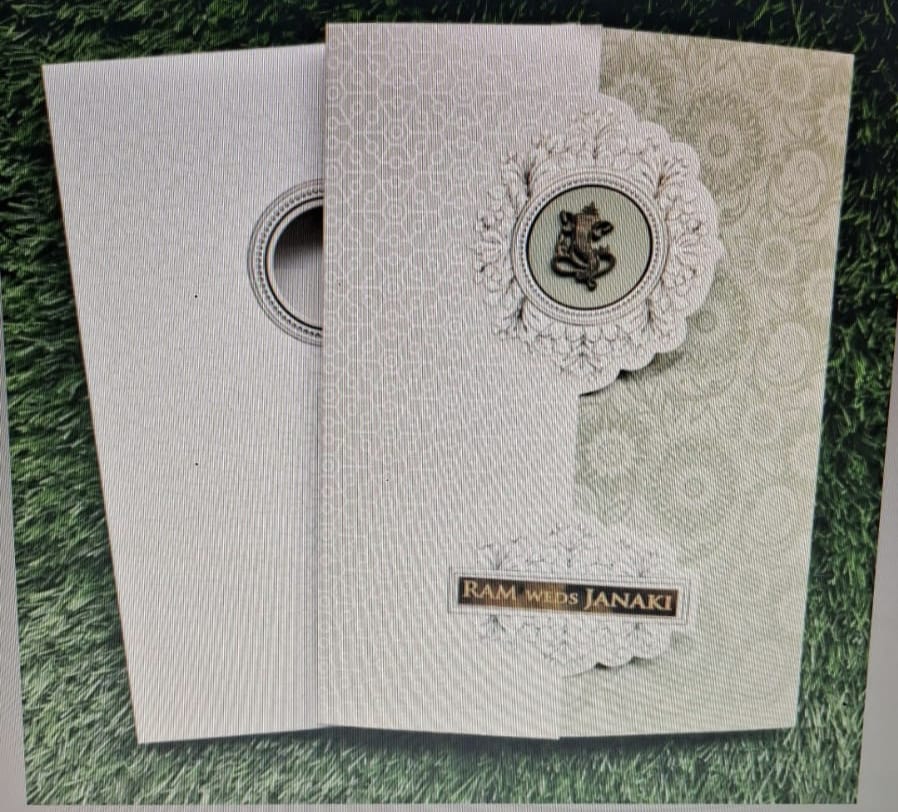 Wedding invitation card design 21