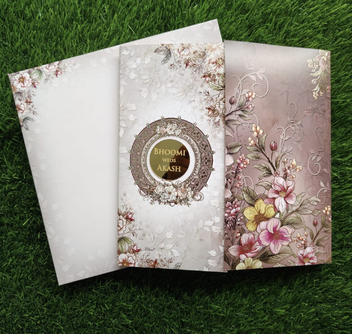 Wedding invitation card design 22