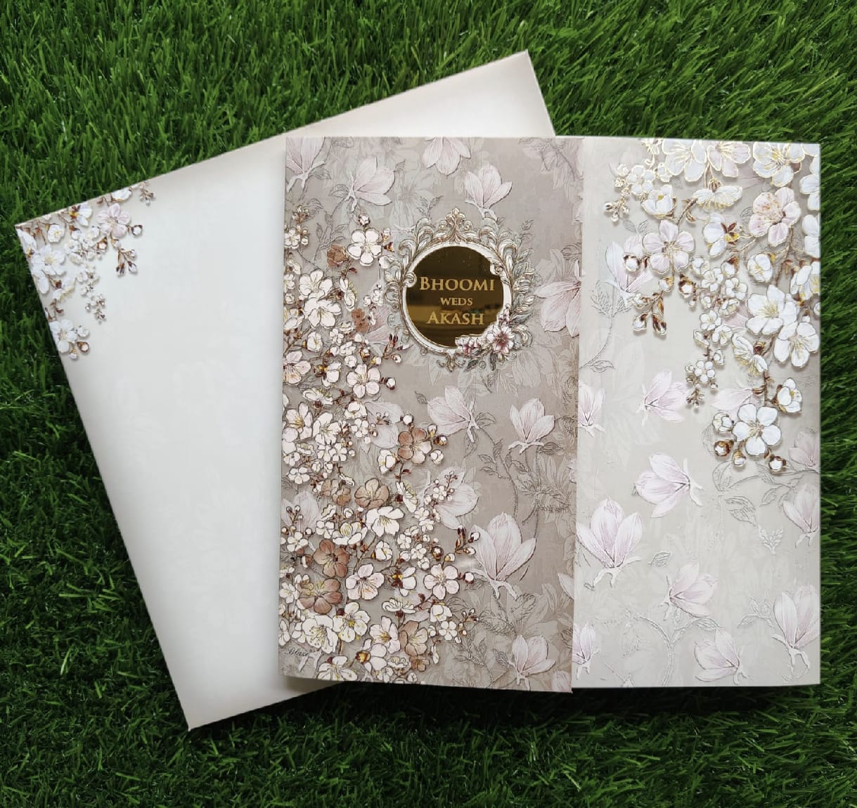 Wedding invitation card design 25