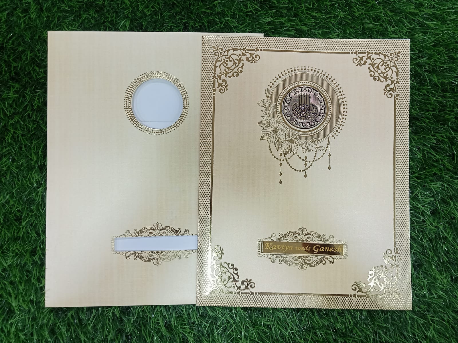 Wedding invitation card design 33
