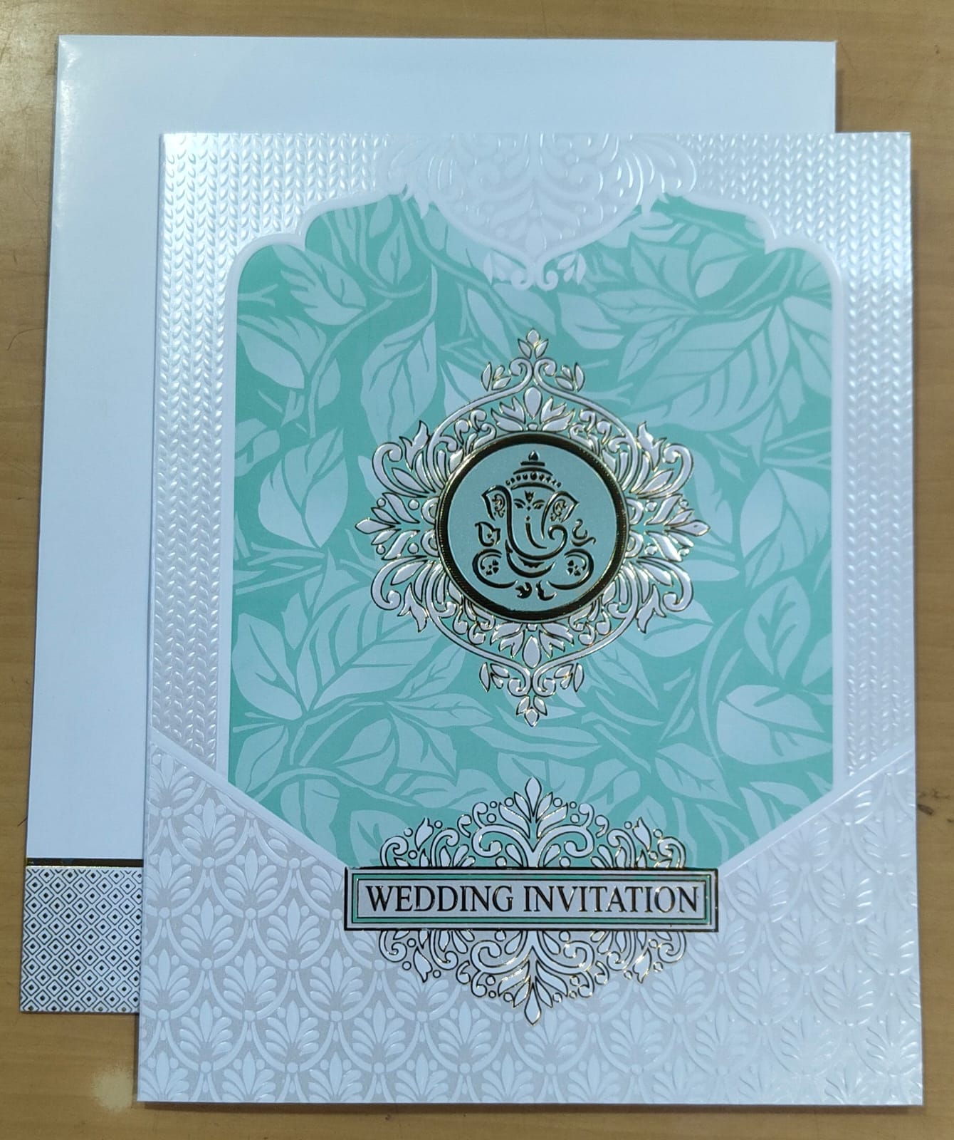 Wedding invitation card design 42